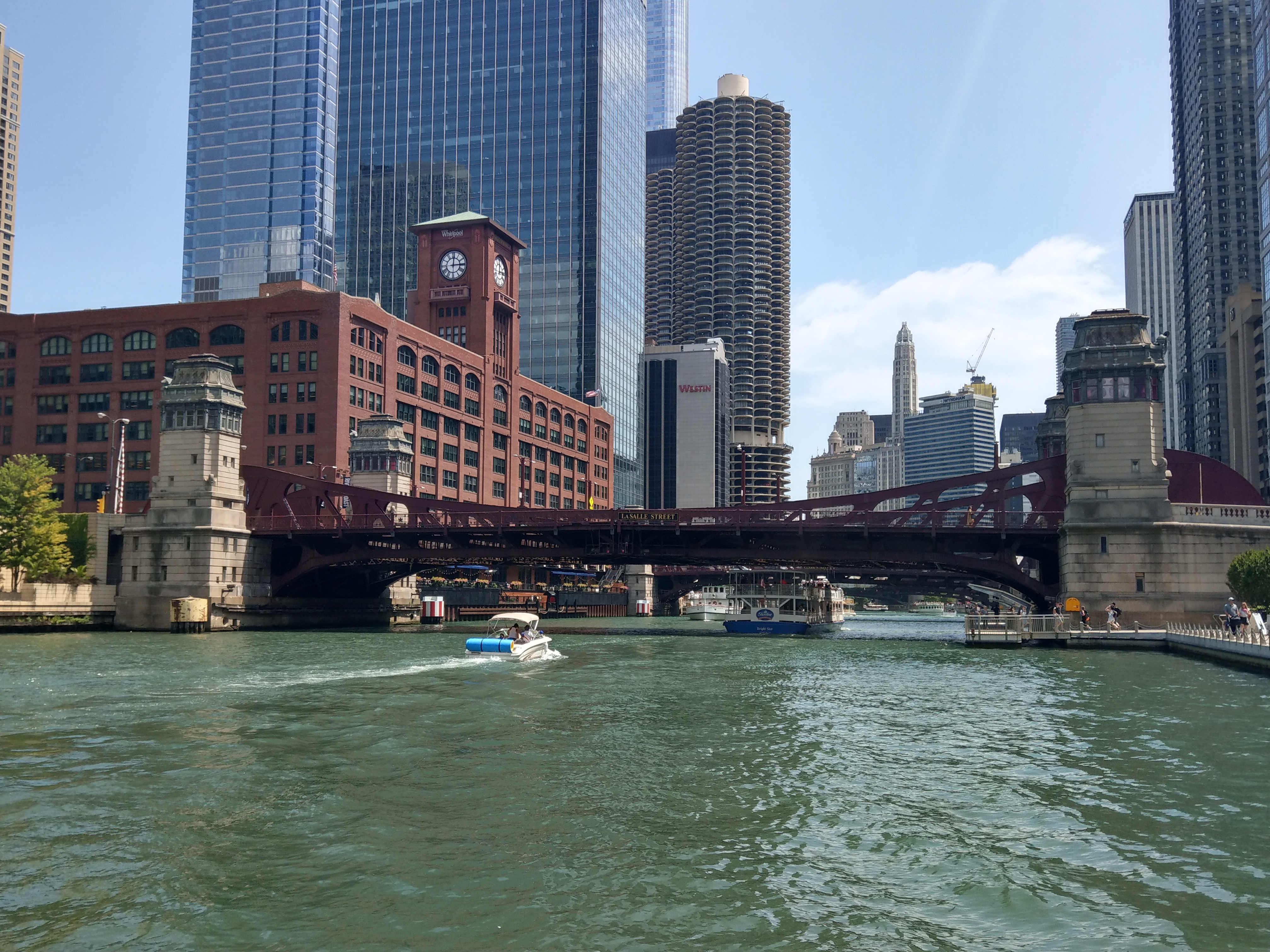 Chicago river walk