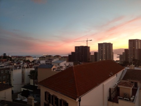 Gibraltar Sunset