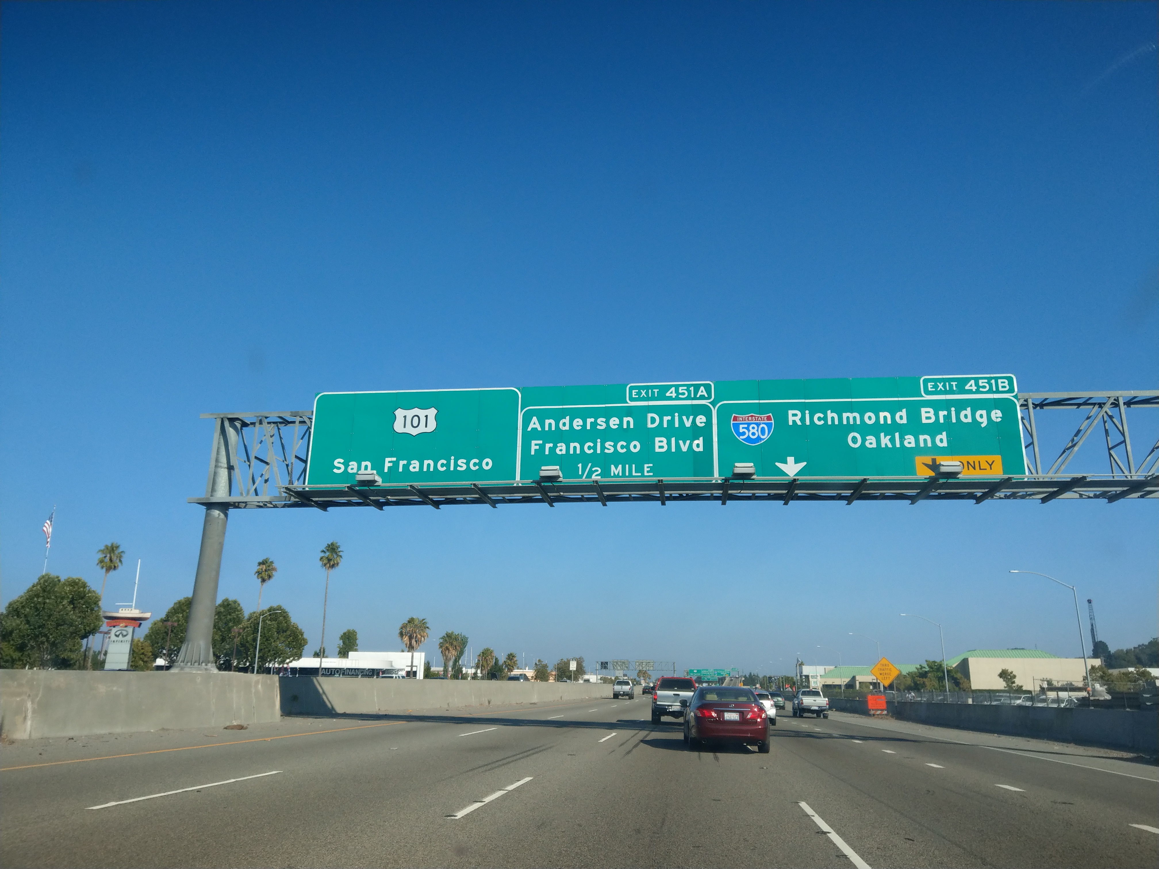 San Francisco Road Sign