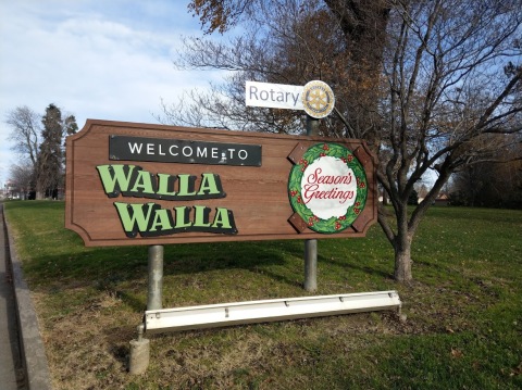 Walla Walla Sign